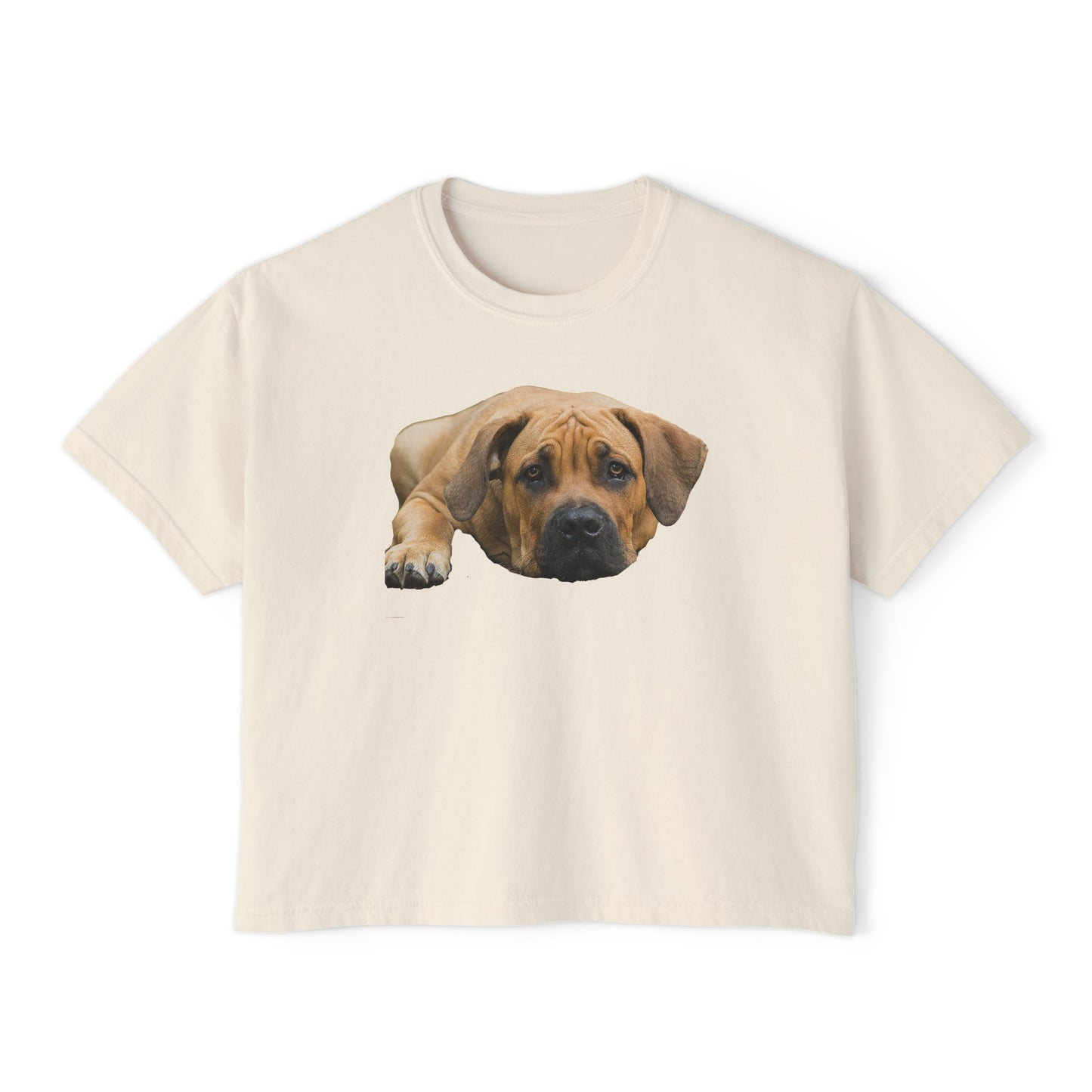 Boerboel Women's Oversize Boxy Tee: Embrace Comfort and Style