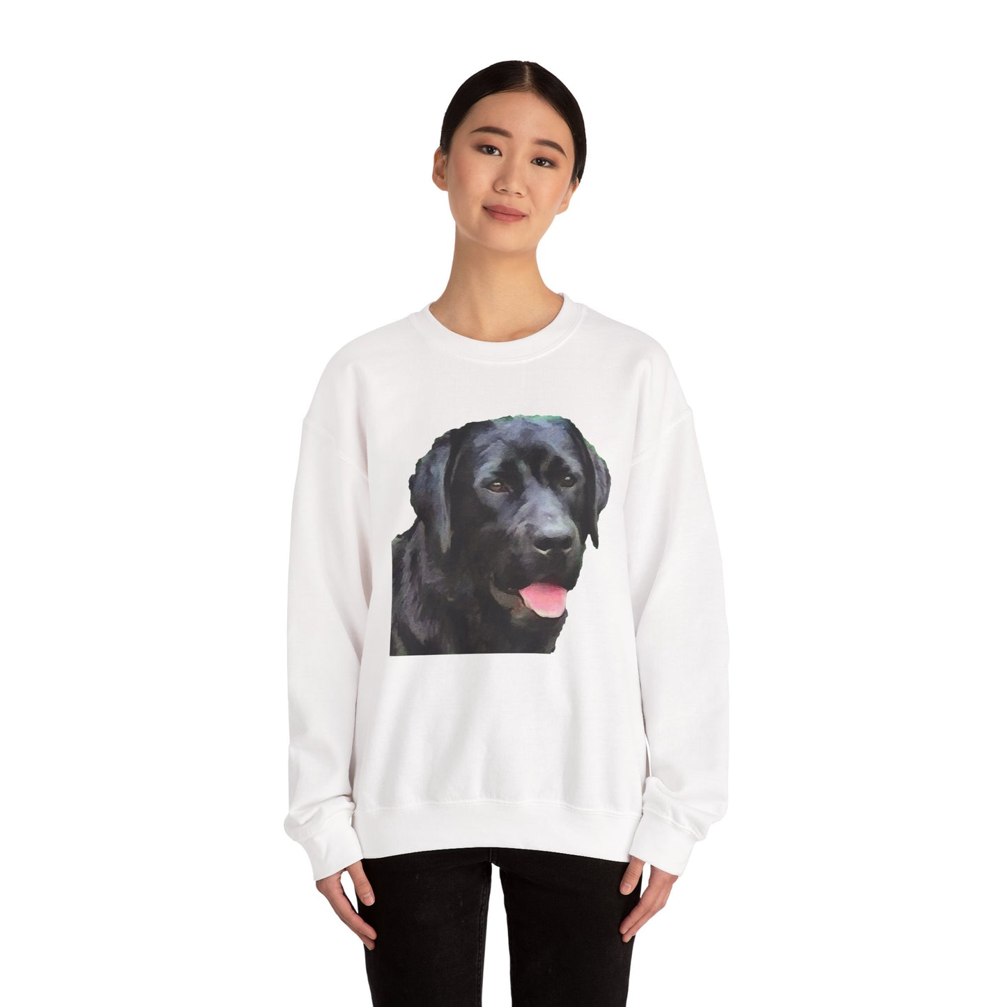 Labrador Retriever 'Rizzo' Crewneck Sweatshirt