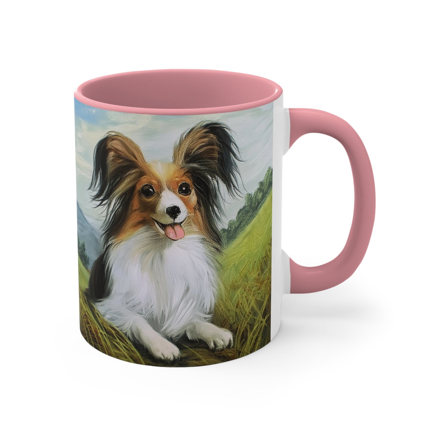 Papillon #2 - 11oz Ceramic Accent Mug