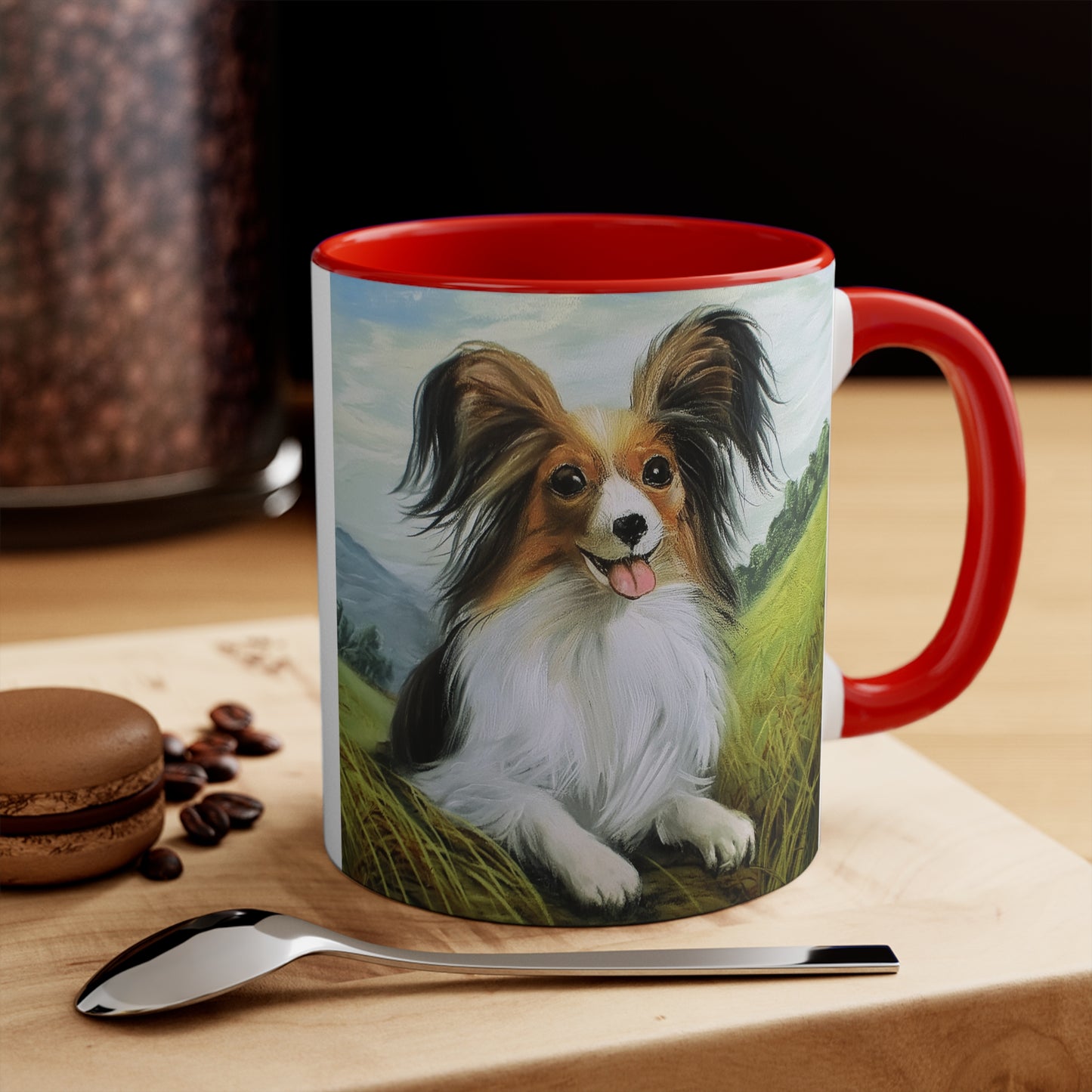 Papillon #2 - 11oz Ceramic Accent Mug