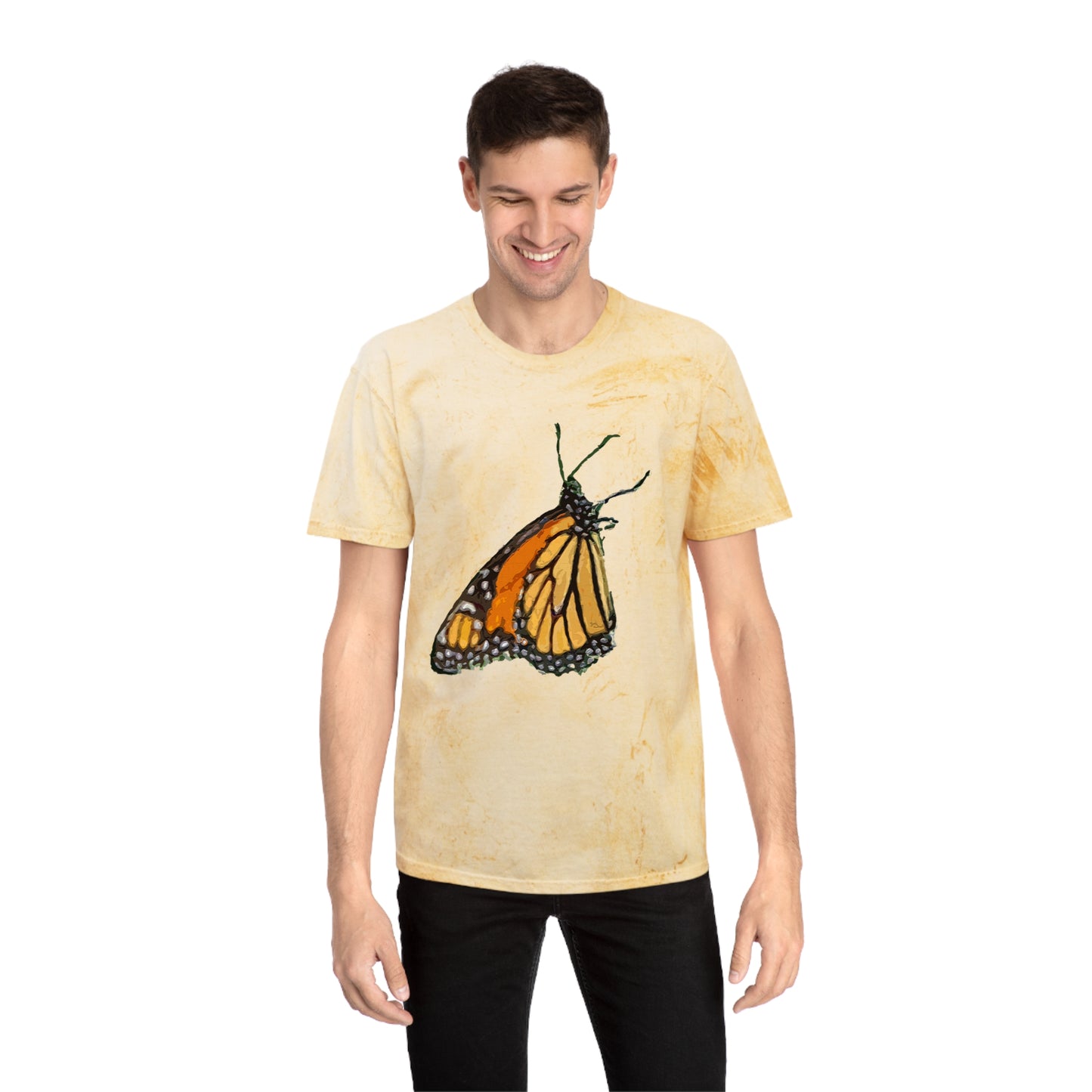 Moonarch Butterfly Unisex Cotton Color Blast T-Shirt