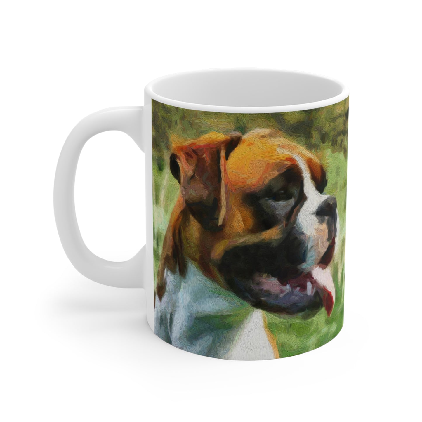 Boxer 'Cooper' Ceramic Mug 11oz - Your Perfect Sip Buddy