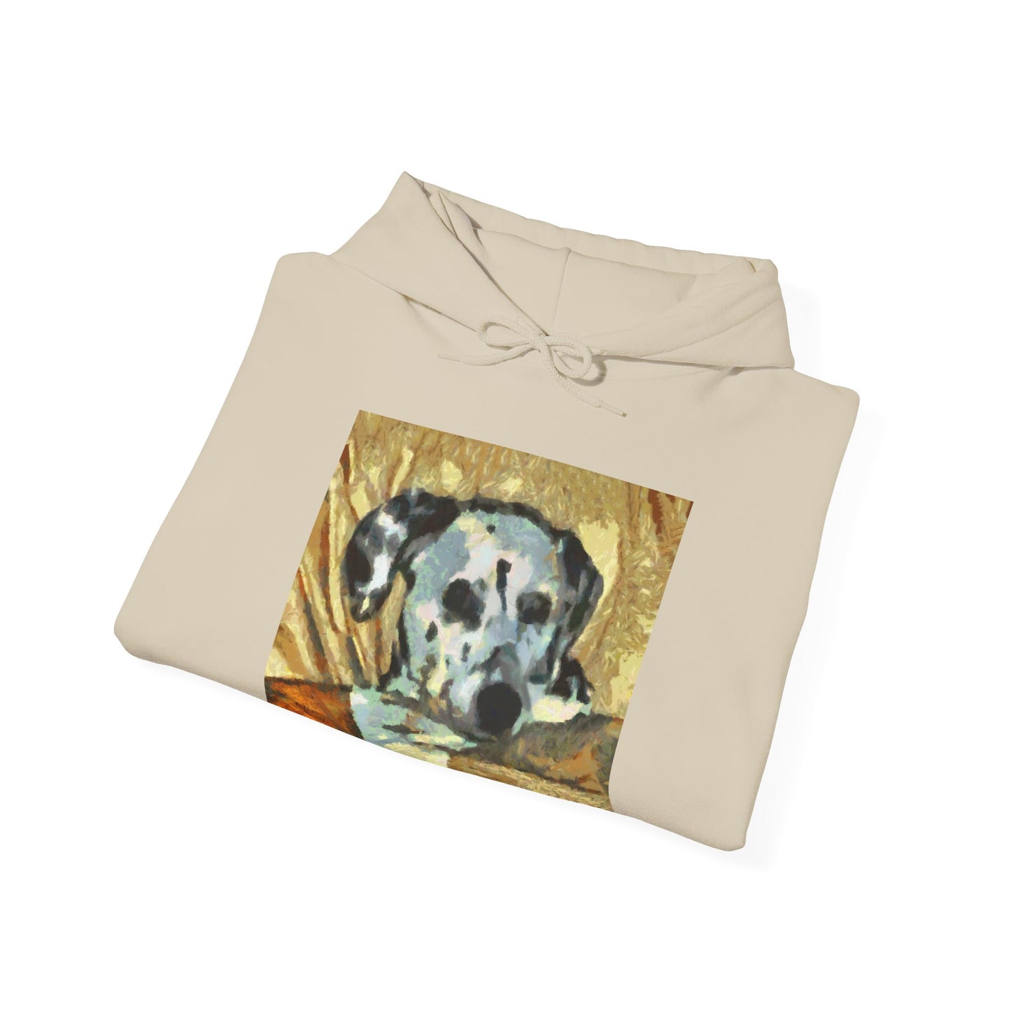 Dalmatian 'Breakfast Time' Unisex Hooded Sweatshirt