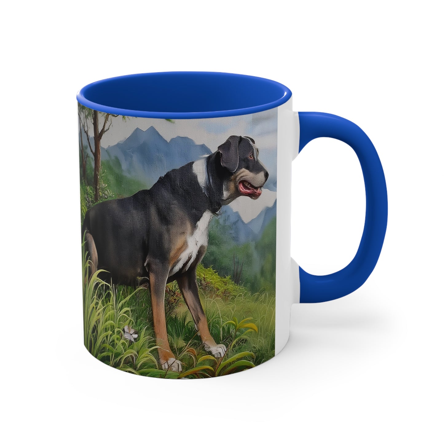 Mountain Cur 11oz Ceramic Accent Mug
