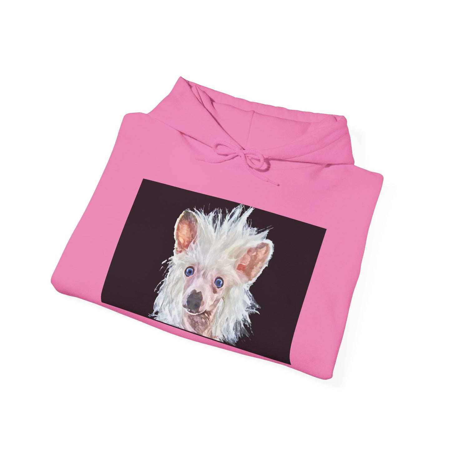 Chinese Crested Unisex 50/50 Hooded Sweatshirt
