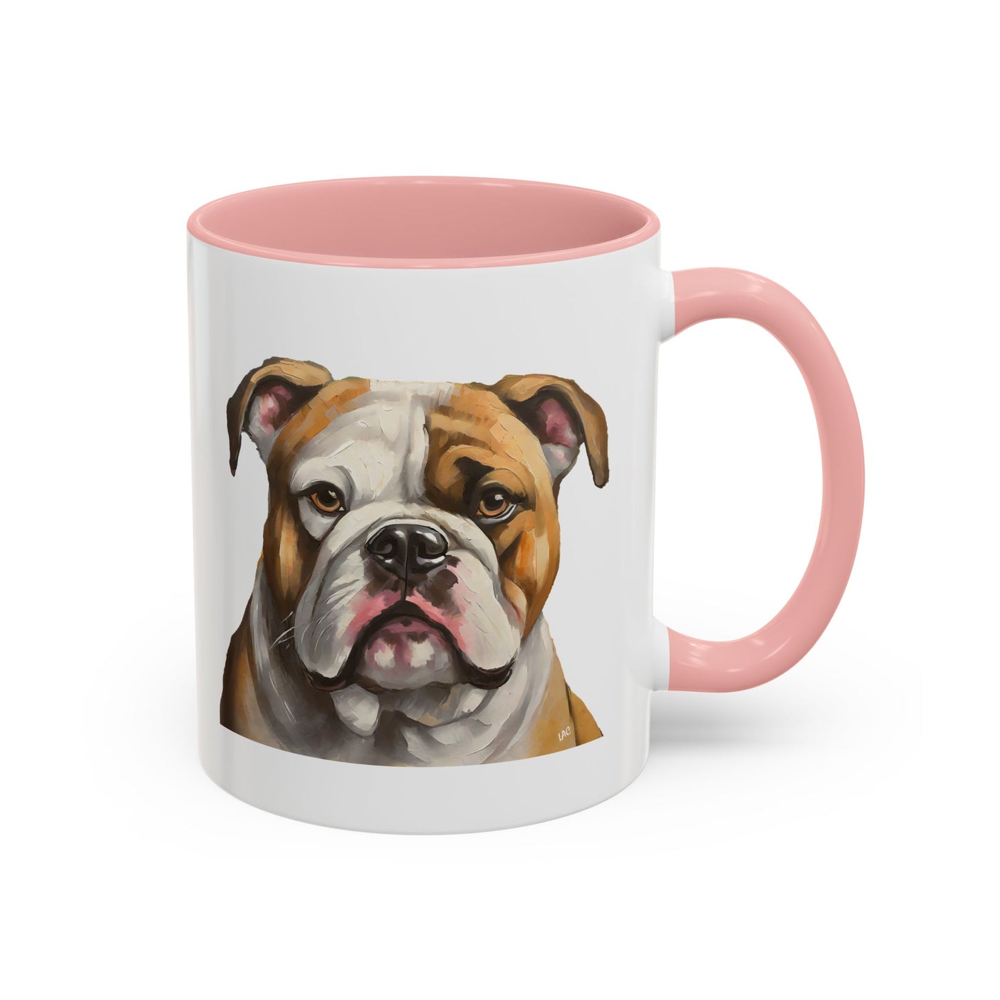 American Bulldog Ceramic Accent Mug - 2 Sizes
