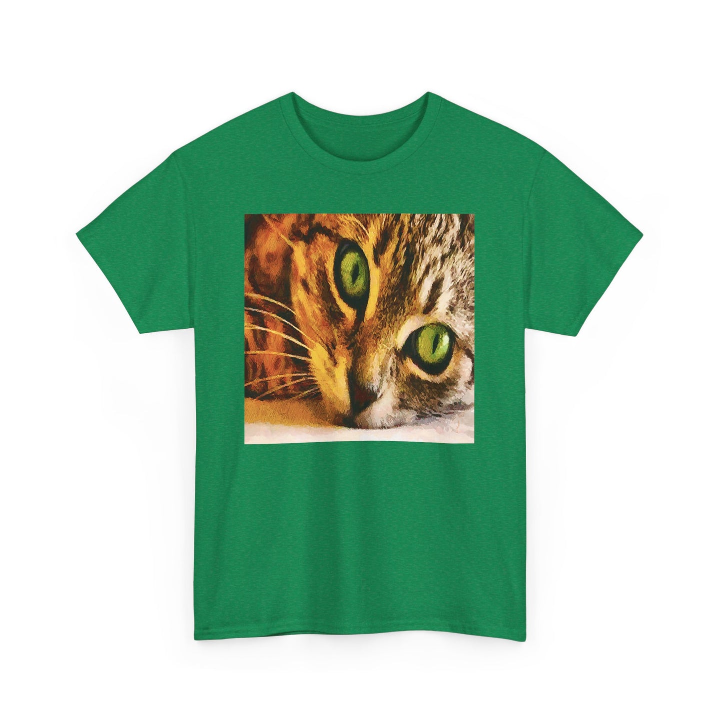 Cat's "Brucie's Eyes" Unisex Heavy Cotton Tee