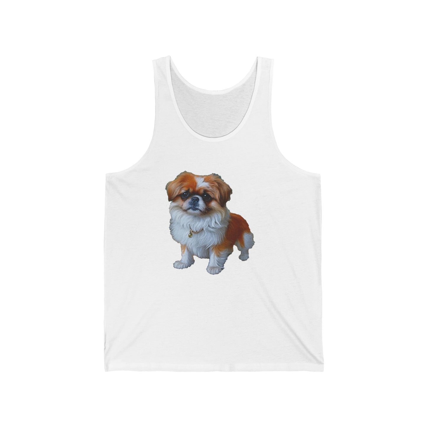 Pekingese Unisex Jersey Tank