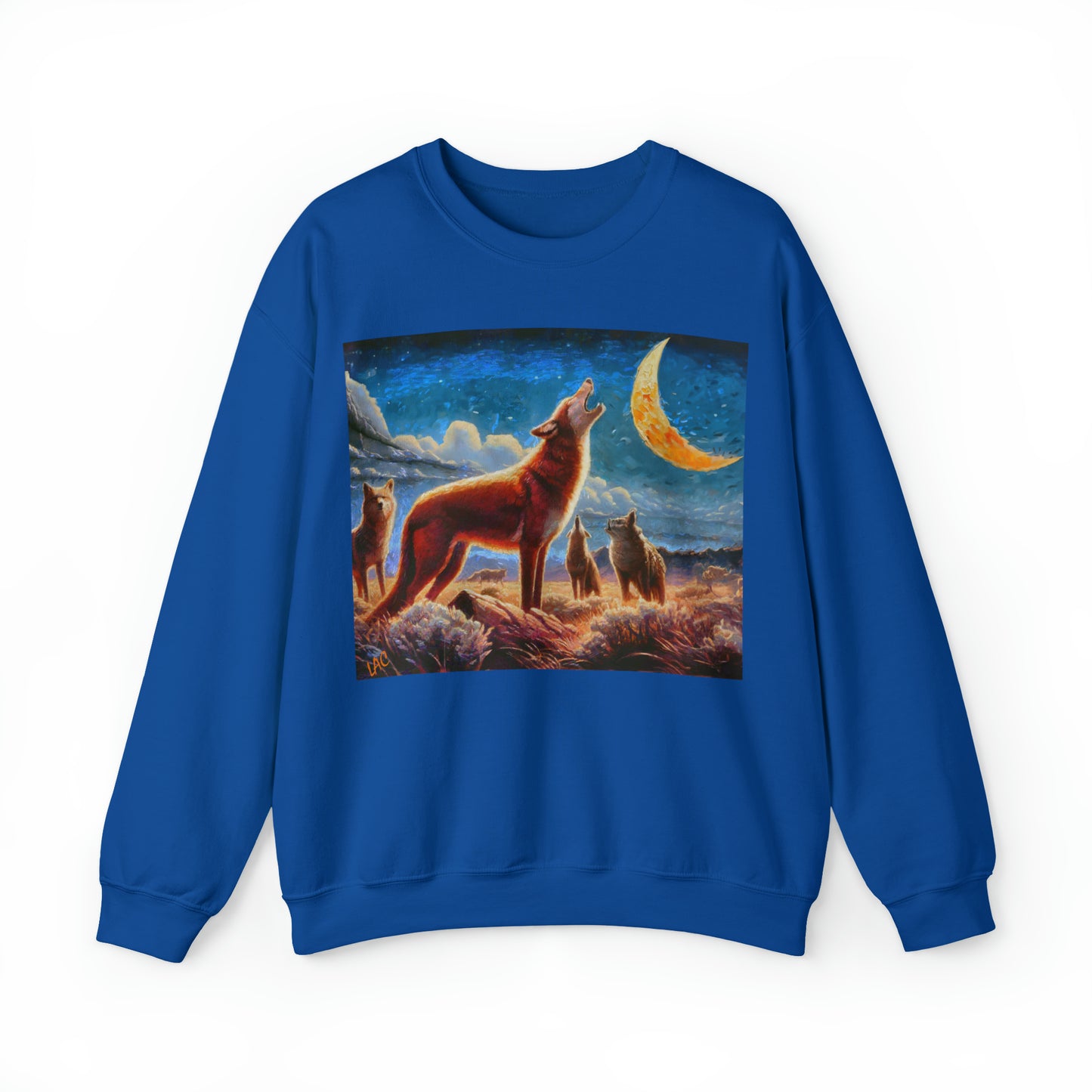 Coyotees - In Moonlight Unisex 50/50 Crewneck Sweatshirt