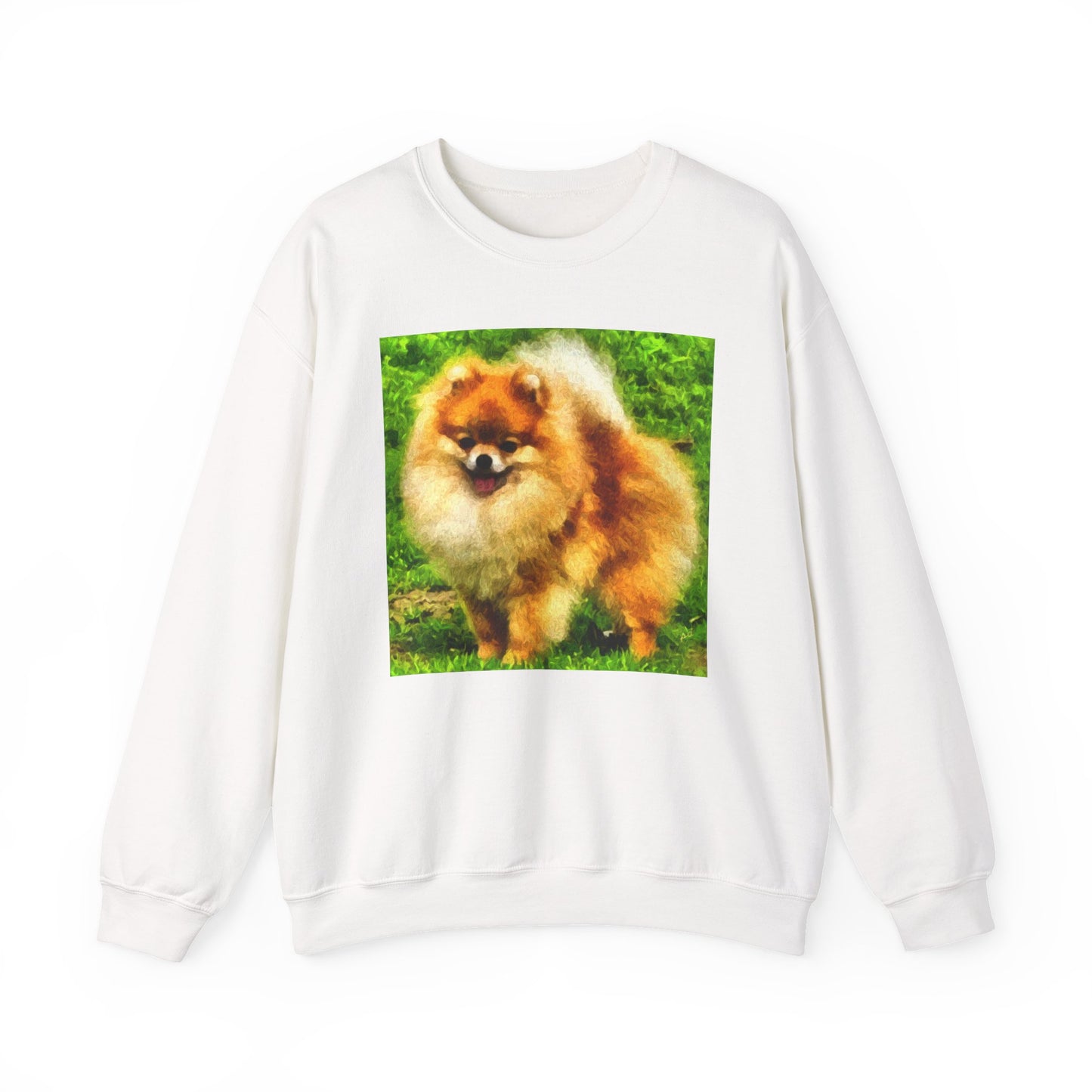 Pomeranian 'Pom Pom' Unisex Crewneck Sweatshirt