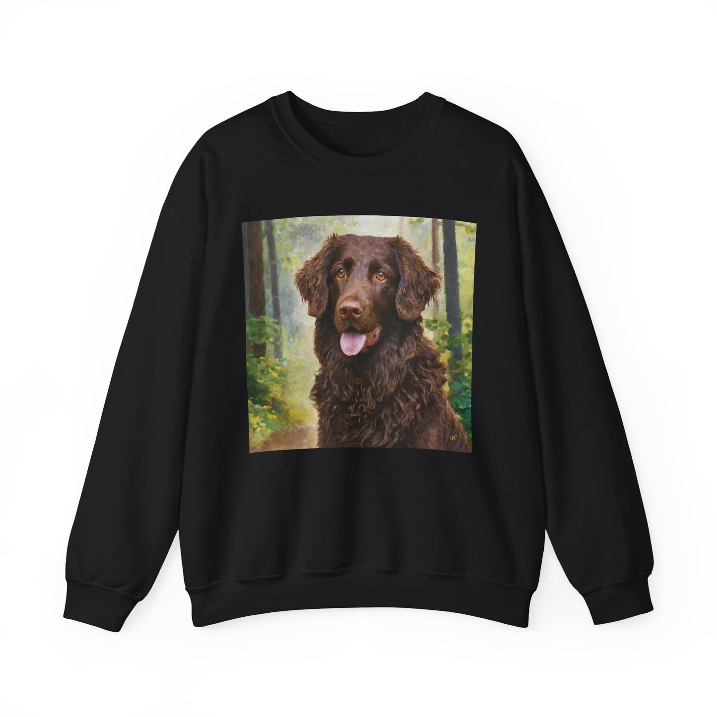 Curly-Coat Retriever - Unisex 50/50 Crewneck Sweatshirt