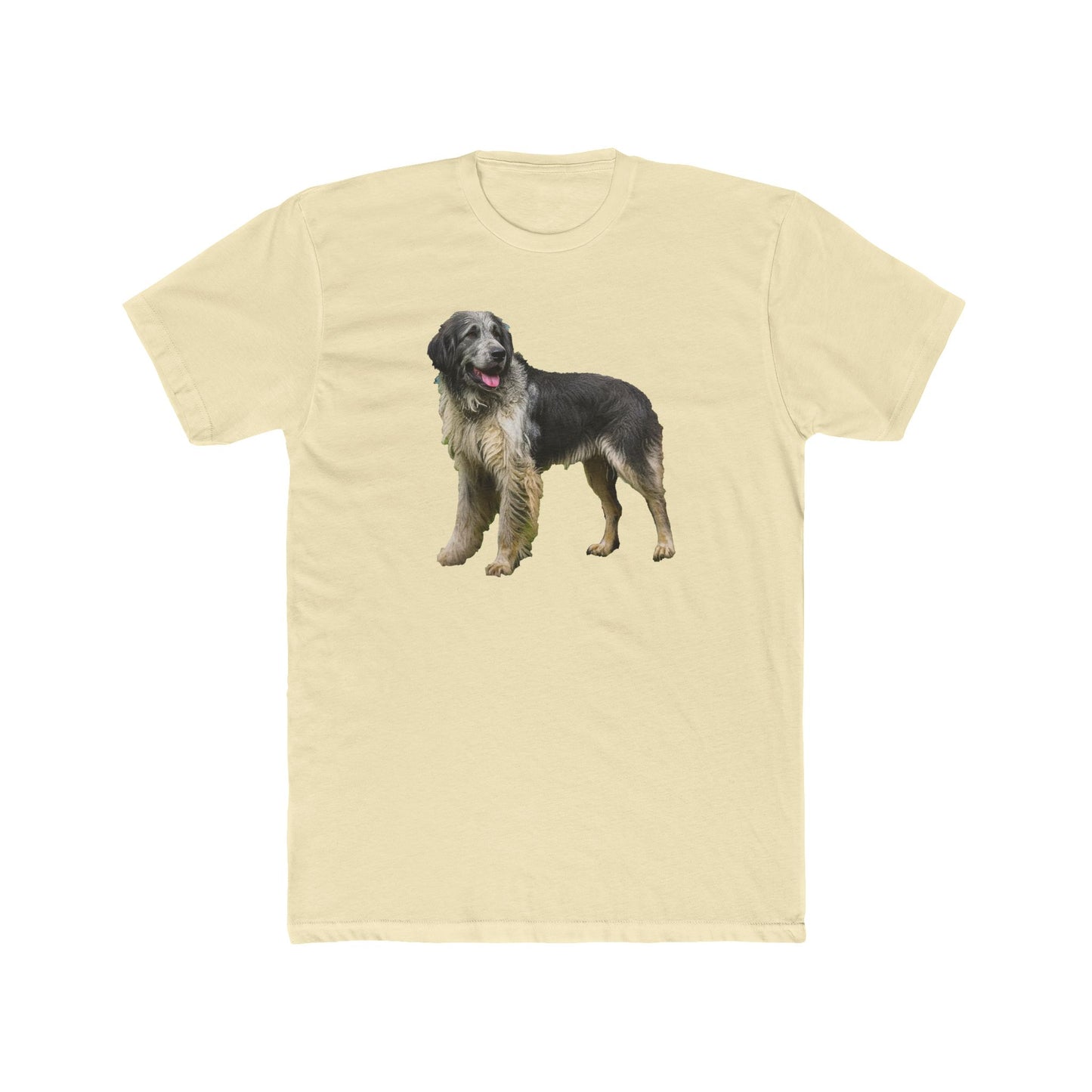Romanian Carpathian Shepherd - Men's Fitted Cotton Crew Tee