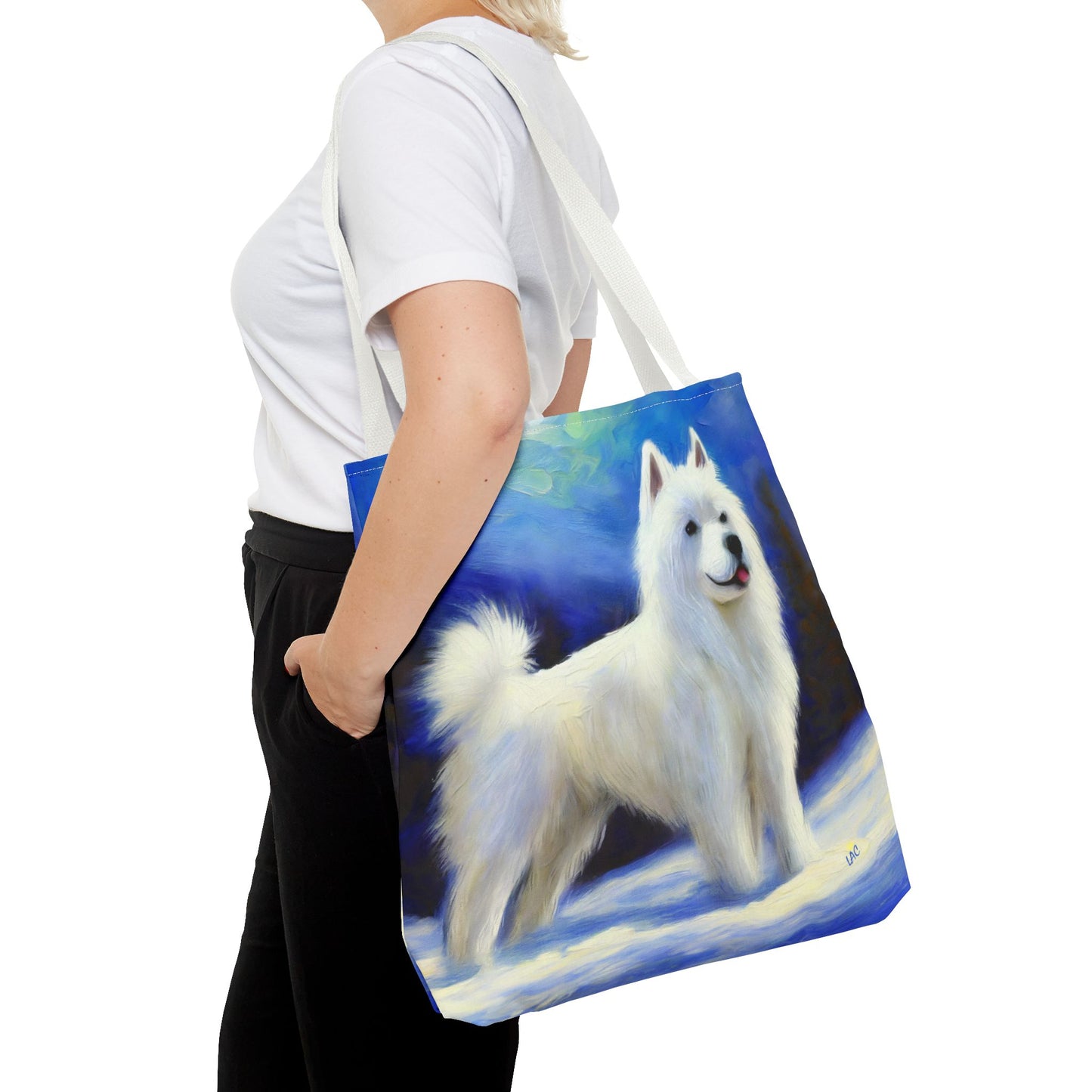 American Eskimo Dog Tote Bag - The Elegant Canine Companion