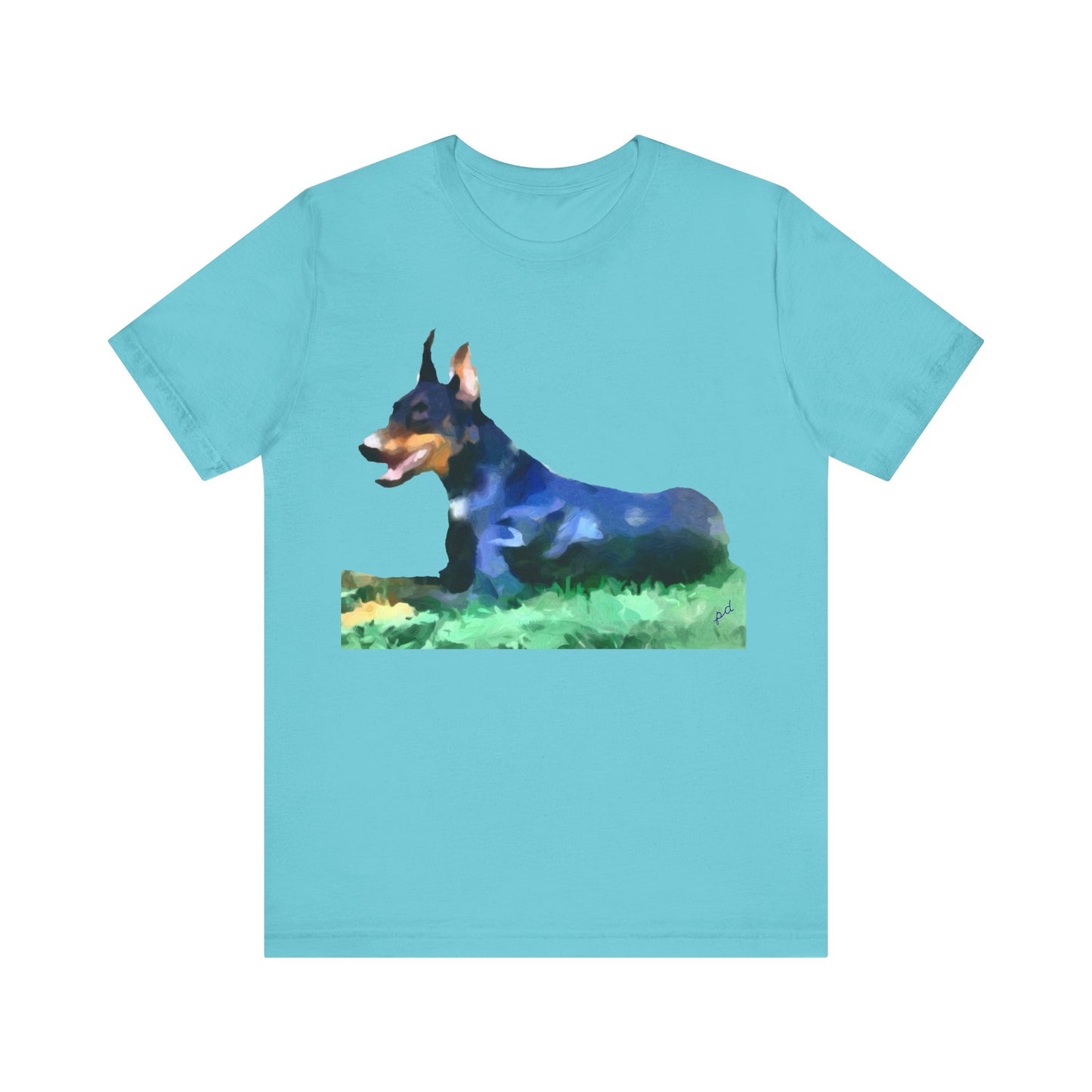 Doberman Pinscher - Unisex Jersey Short Sleeve Tee