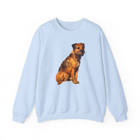 'Andrew' Border Terrier 50/50 Crewneck Sweatshirt