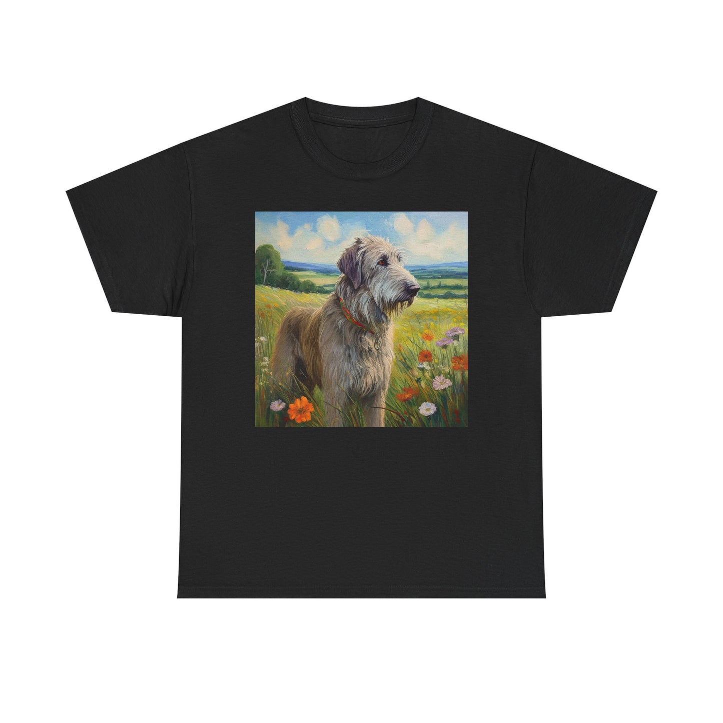 Irish Wolfhound Unisex Classic Heavy Cotton Tee