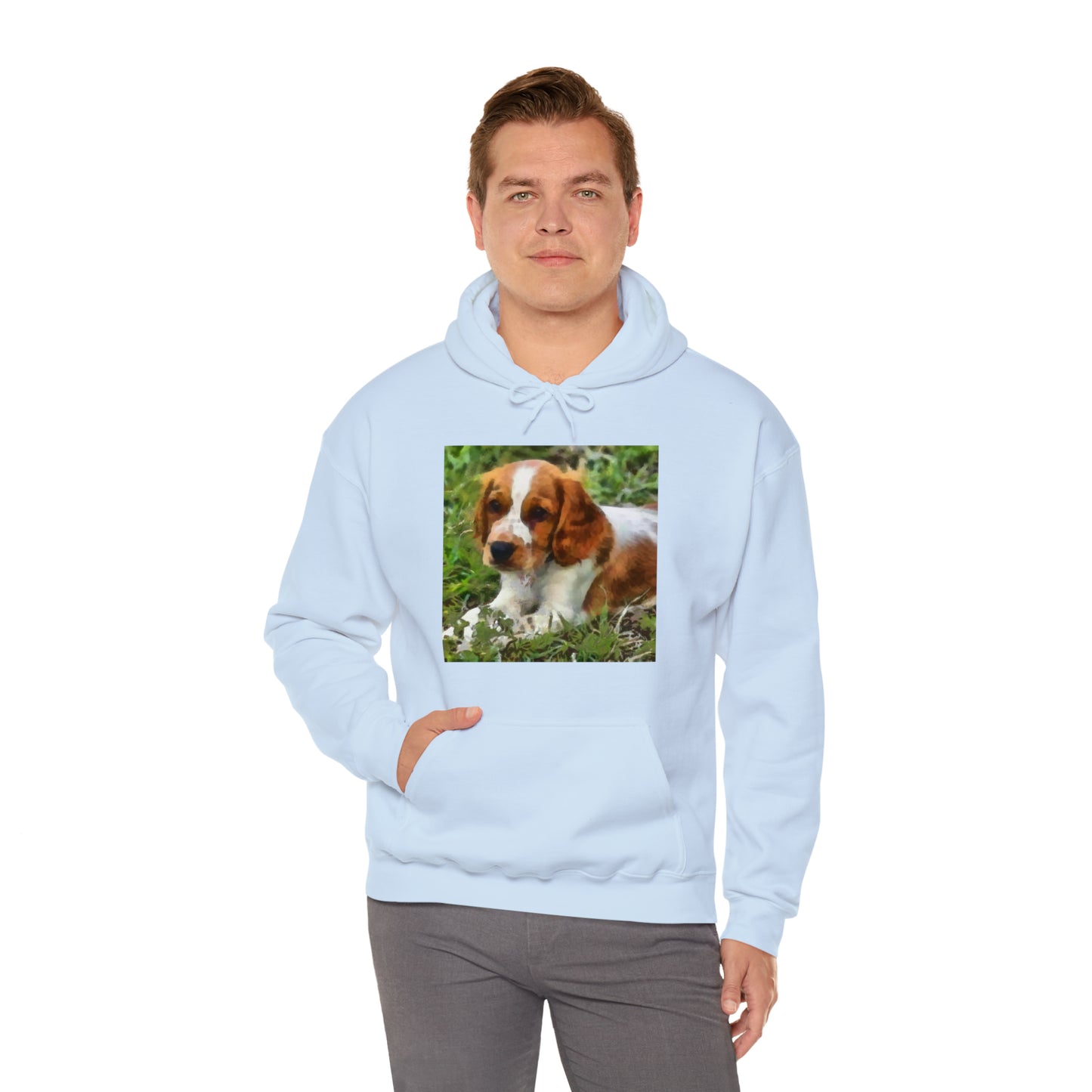 Welsh Springer Spaniel Unisex 50/50 Hoodie