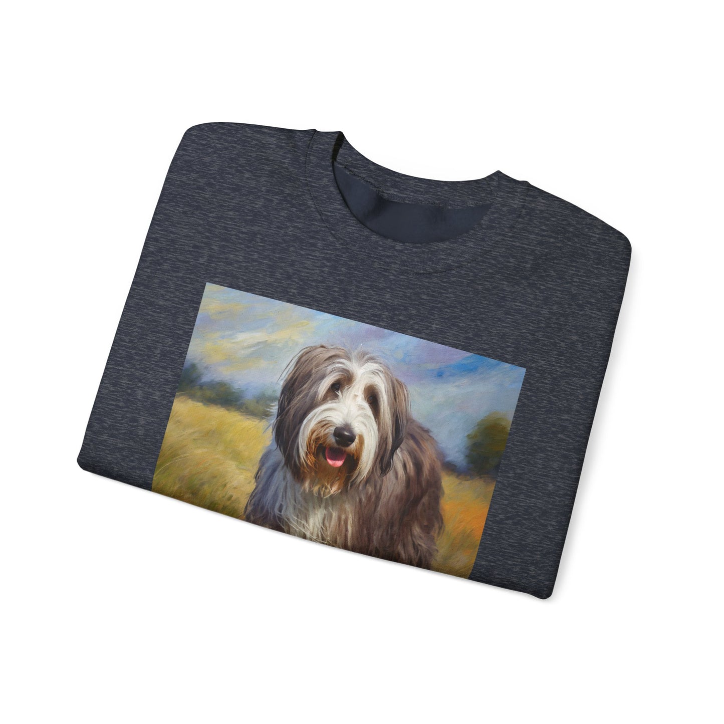 Bearded Collie Charm Crewneck Sweatshirt