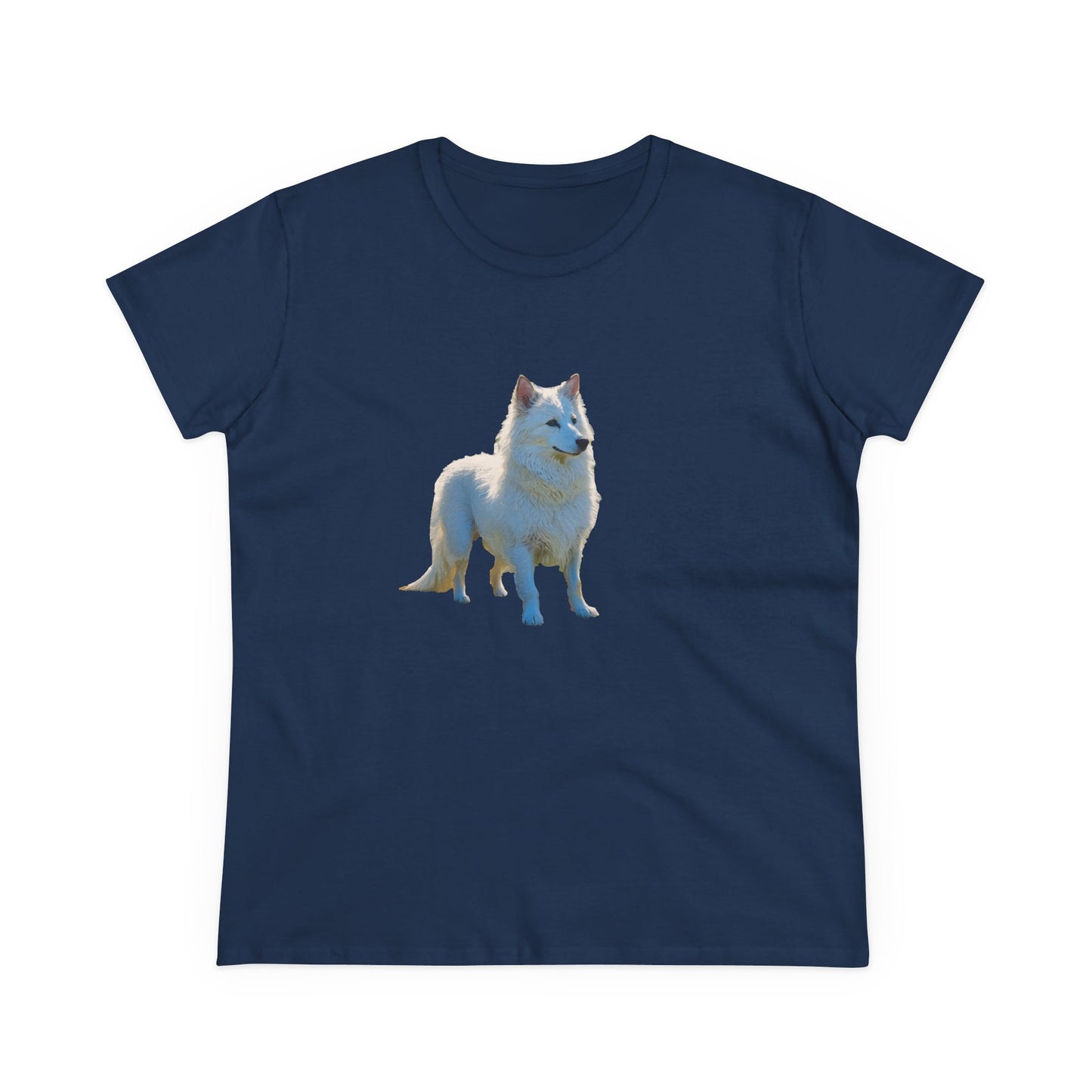 Volpino Italiano - Women's Midweight Cotton Tee