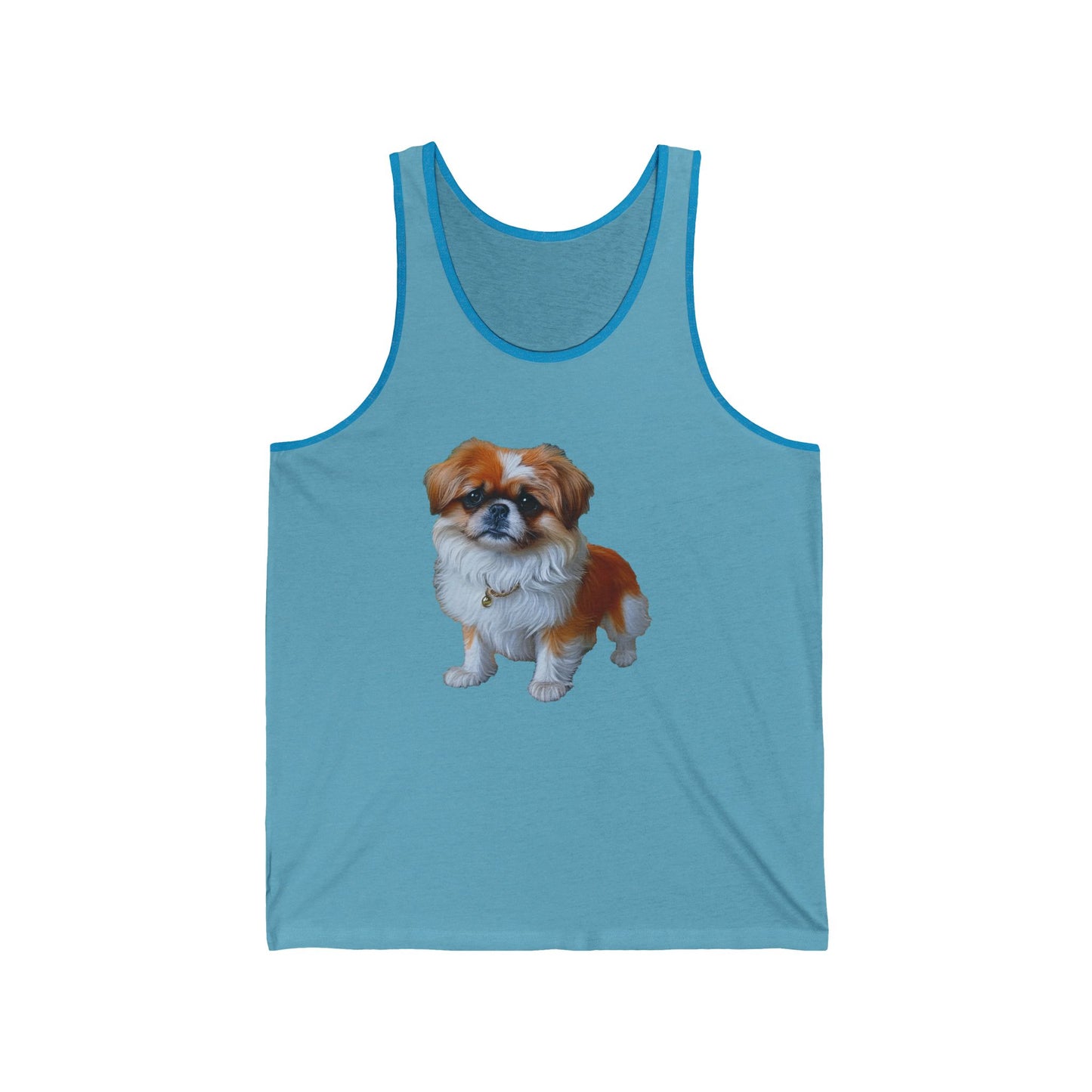 Pekingese Unisex Jersey Tank