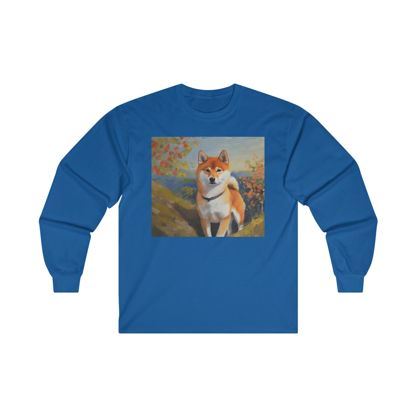 Shiba Inu Cotton Long Sleeve Tee