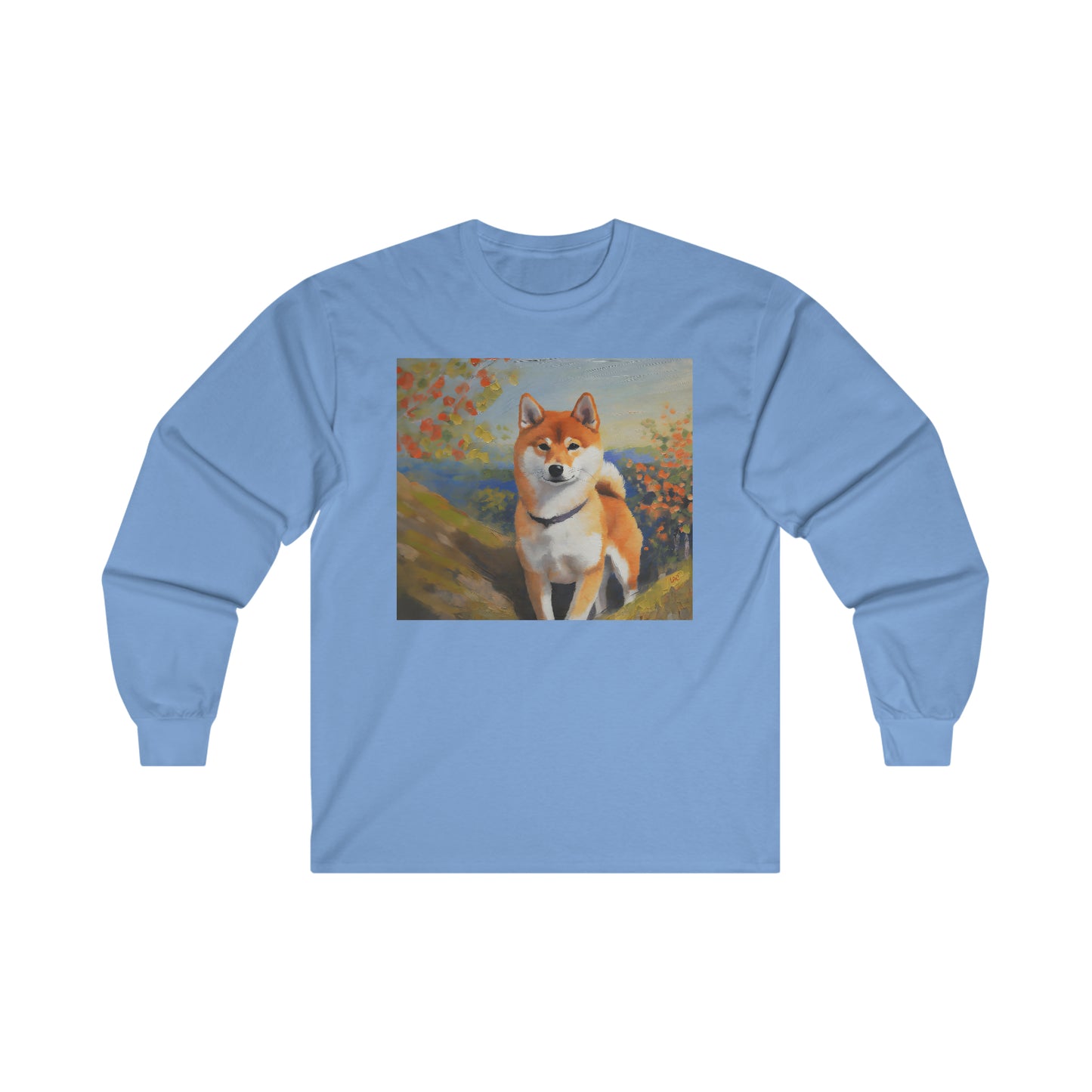 Shiba Inu Cotton Long Sleeve Tee