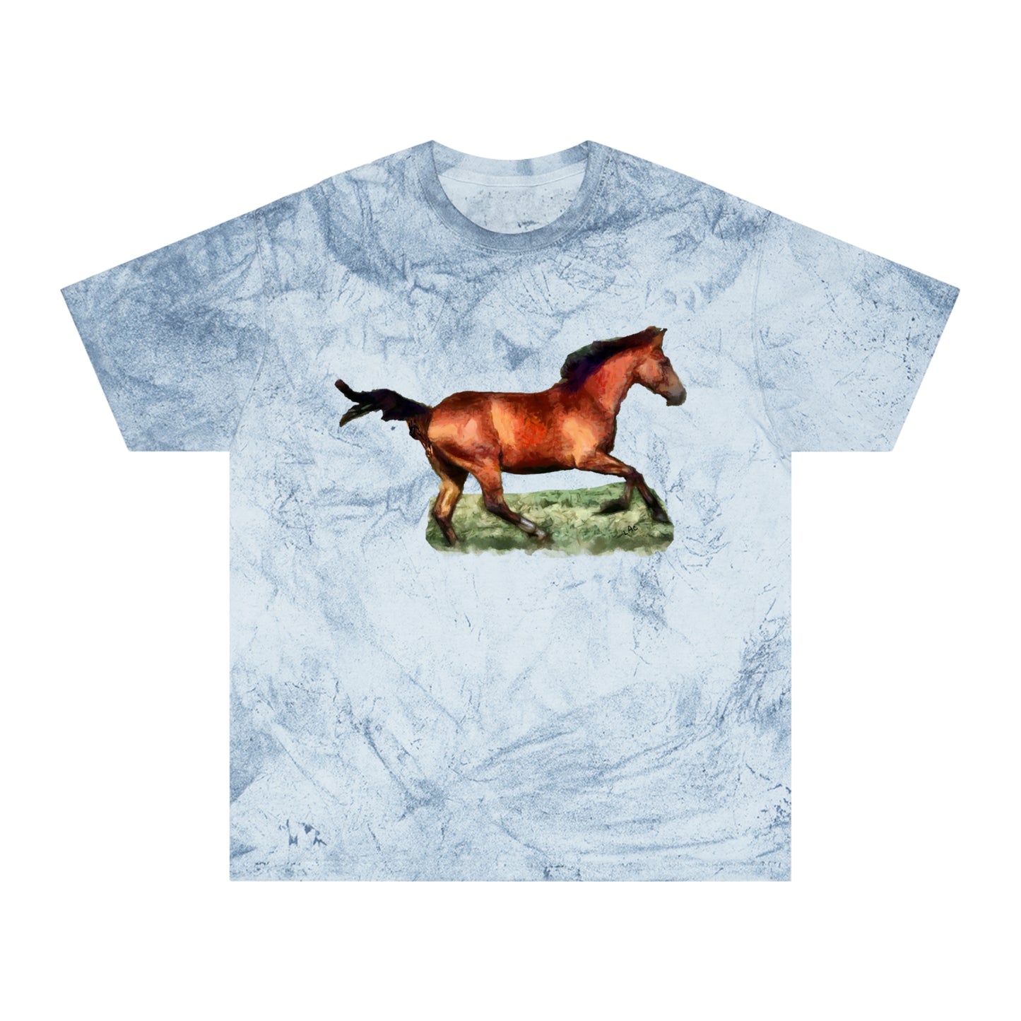 Horse 'Sam' Unisex Cotton Color Blast T-Shirt