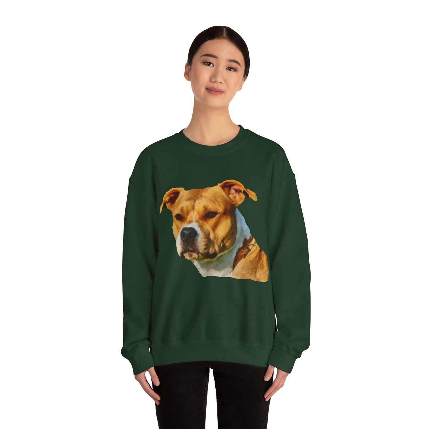 Pit Bull 'Herculese' Unisex 50/50 Crewneck Sweatshirt