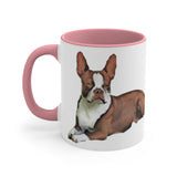 Boston Terrier 'Seely' Accent Coffee Mug, 11oz