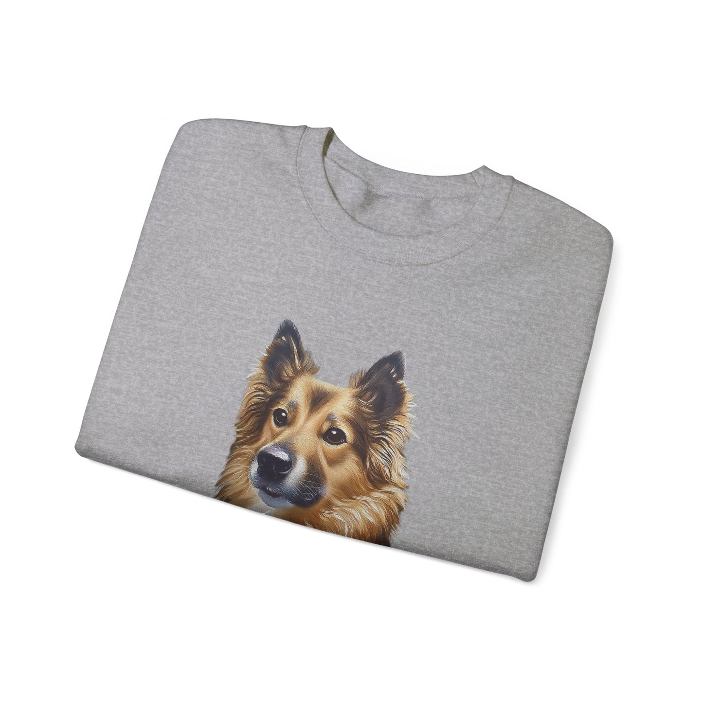 Icelandic Sheepdog Unisex 50/50 Crewneck Sweatshirt