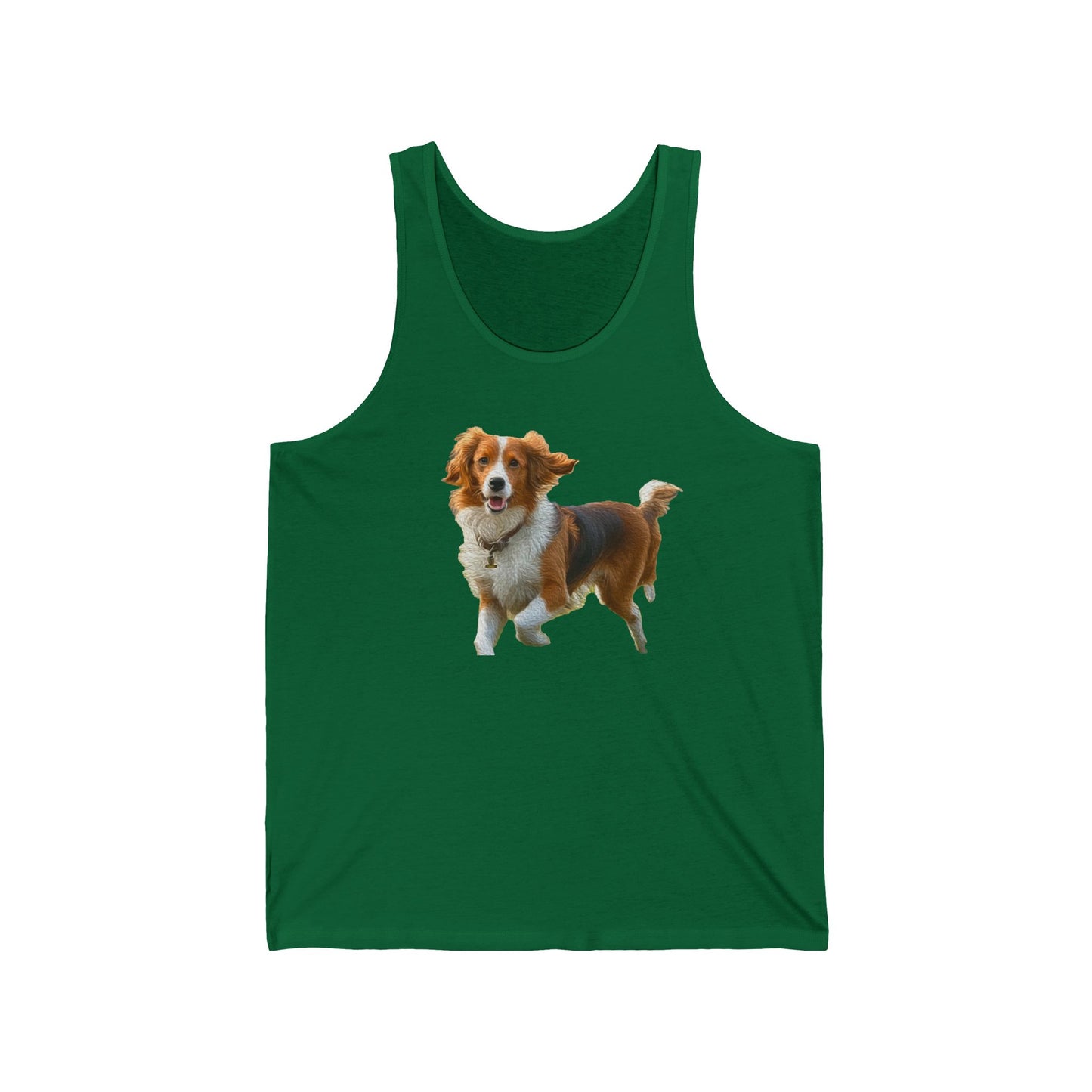Nederlandse Kooikerhondje Unisex Jersey Tank