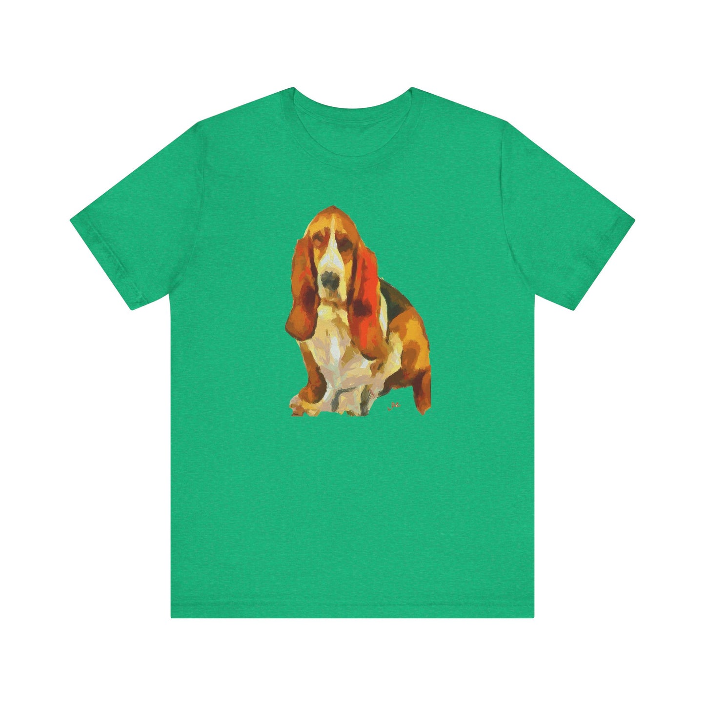 Basset Hound 'Lautrec' Unisex Jersey Short Sleeve Tee