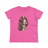 English Springer Spaniel Women's Midweight Cotton Tee