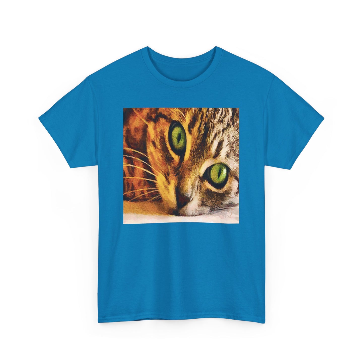 Cat's "Brucie's Eyes" Unisex Heavy Cotton Tee