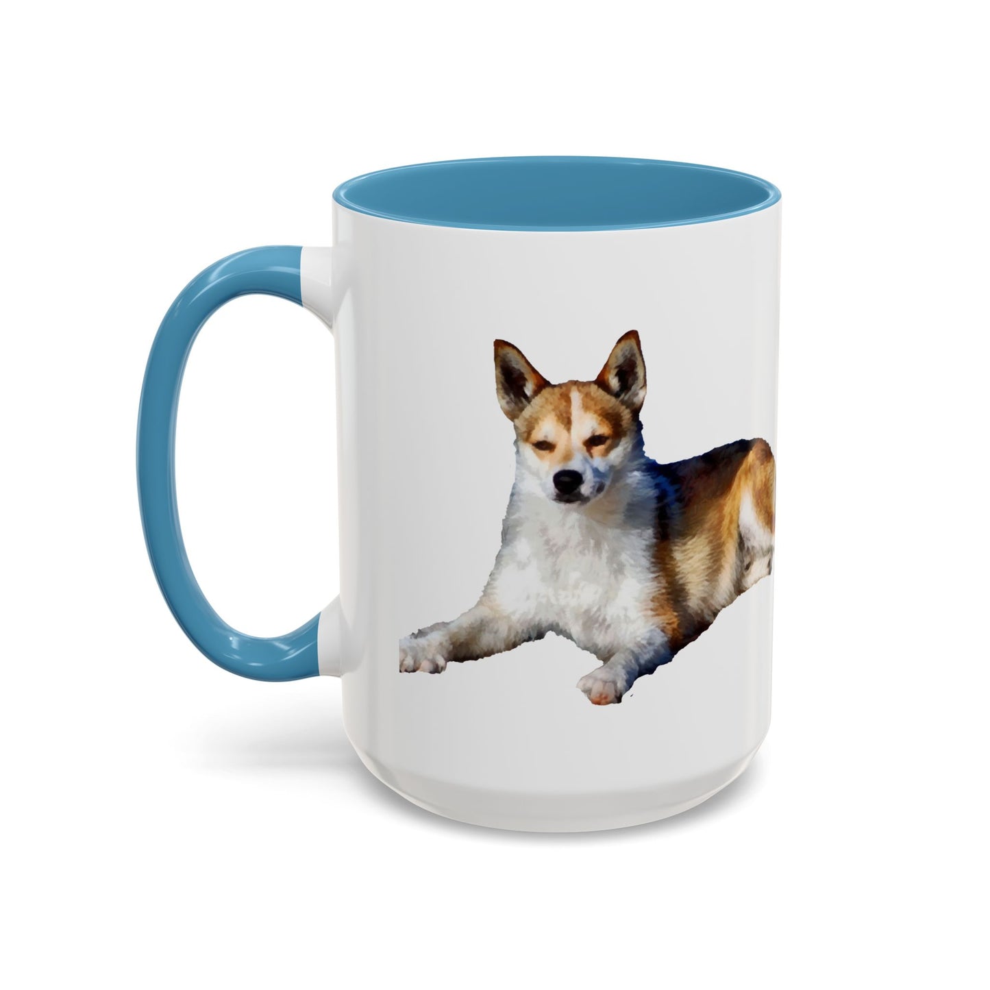 Norwegian Lundehund Accent Coffee Mug