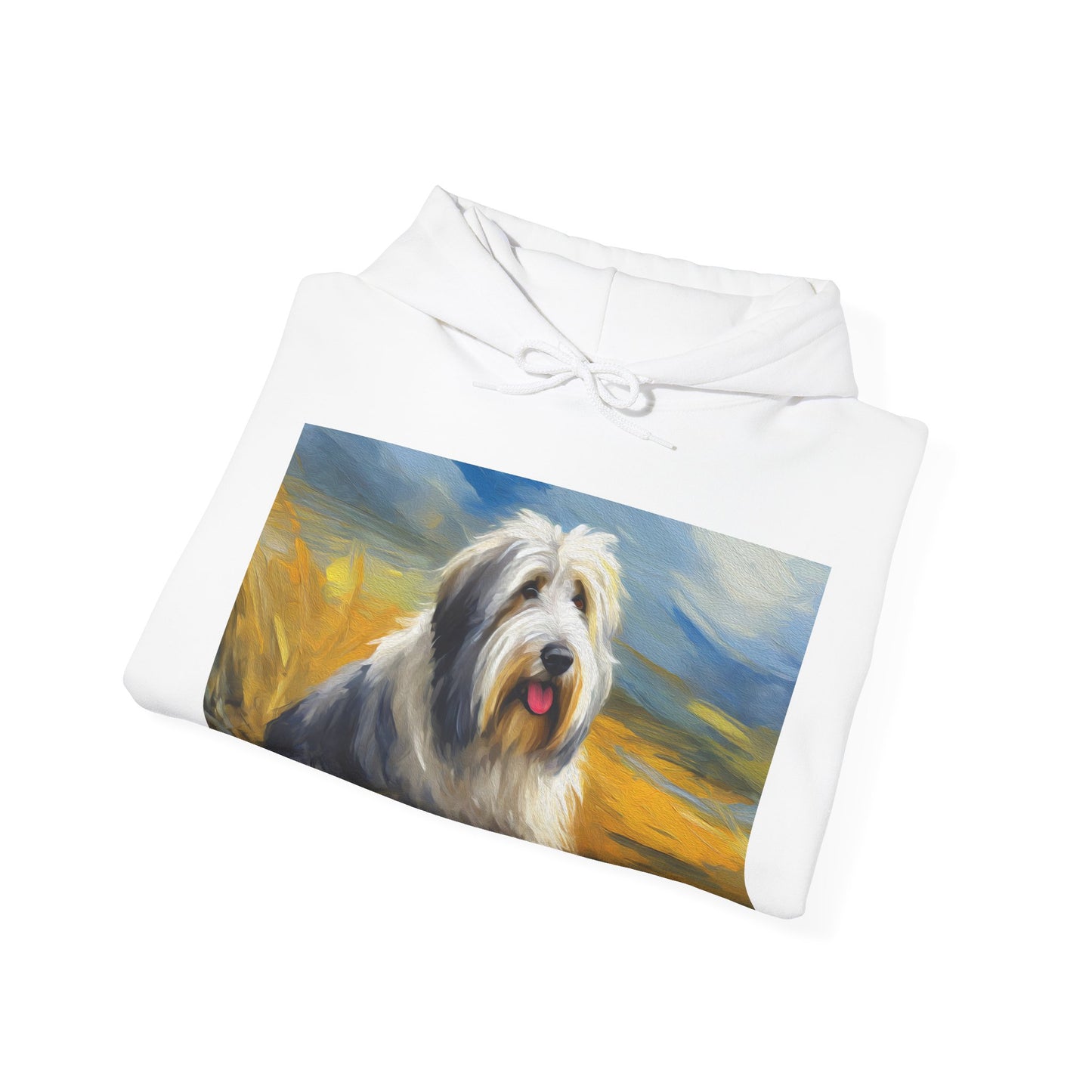 Old English Sheepdog Unisex 50/50 Hooded Sweatshirt