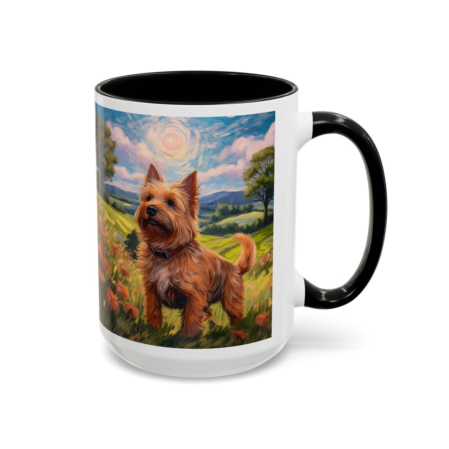 Norwich Terrier Accent Coffee Mug