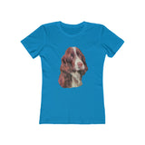 English Springer Spaniel - Women's Slim Fit Ringspun Cotton T-Shirt