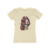 English Springer Spaniel - Women's Slim Fit Ringspun Cotton T-Shirt
