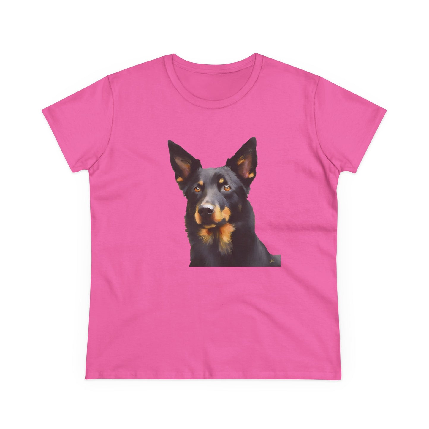 Australian Kelpie #2 Women's Midweight Cotton Tee