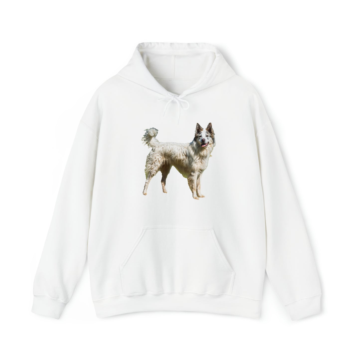 Pyrenean Shepherd Unisex 50/50 Hooded Sweatshirt