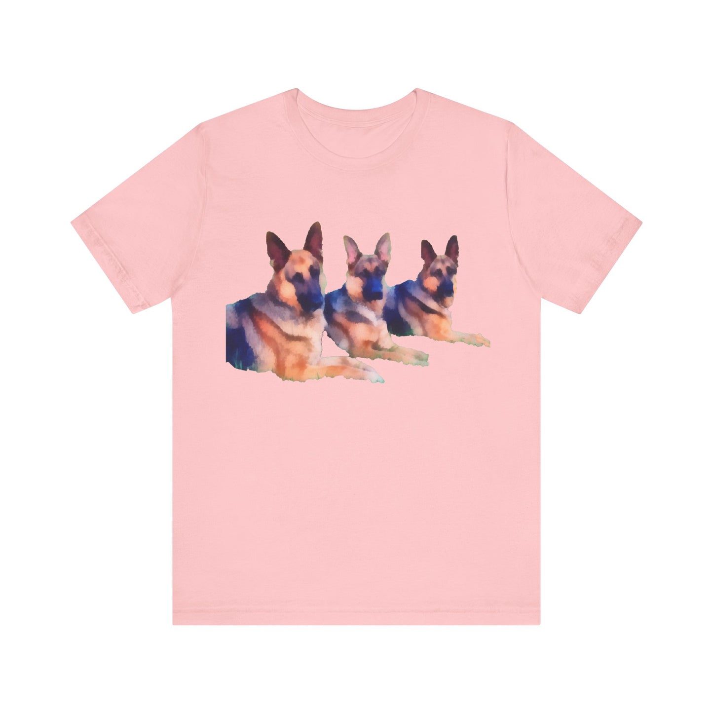 German Shepherd Trio - Unisex Jersey Short Sleeve Tee