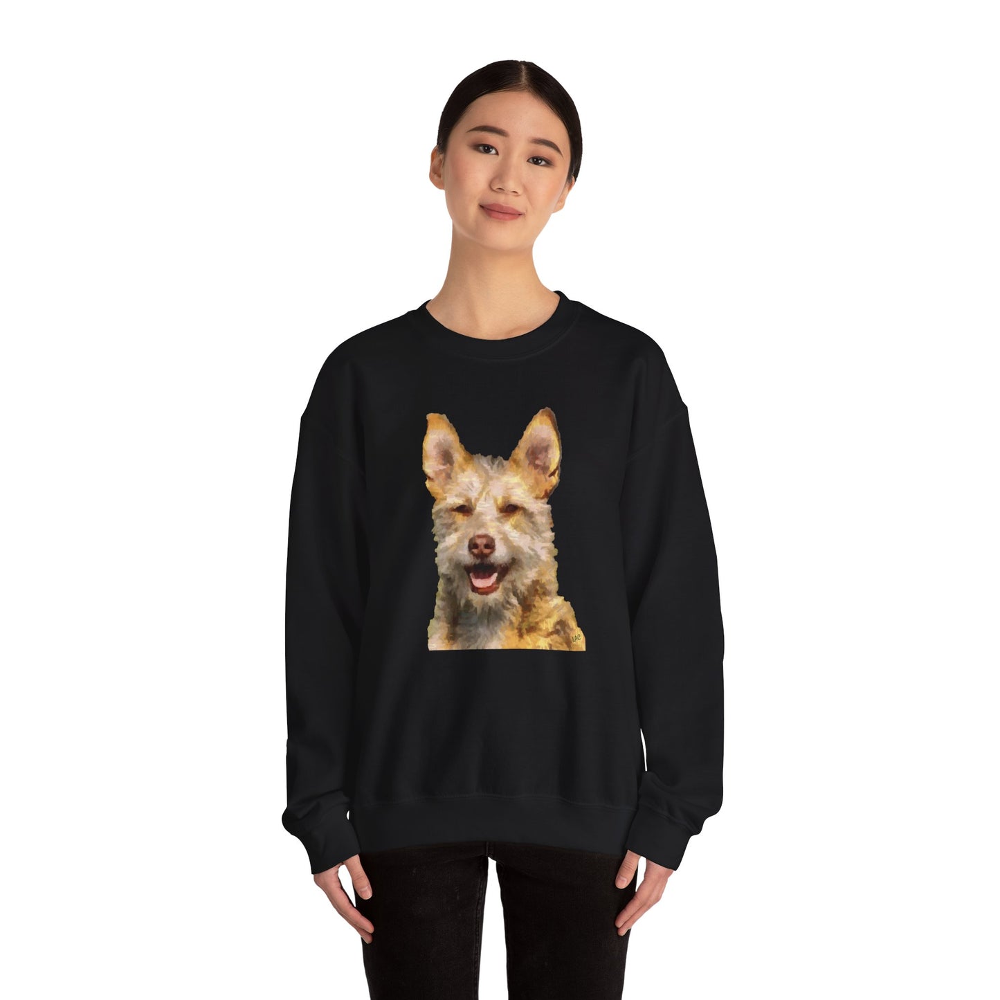 Portuguese Podengo Unisex 50/50 Crewneck Sweatshirt DoggyLips™