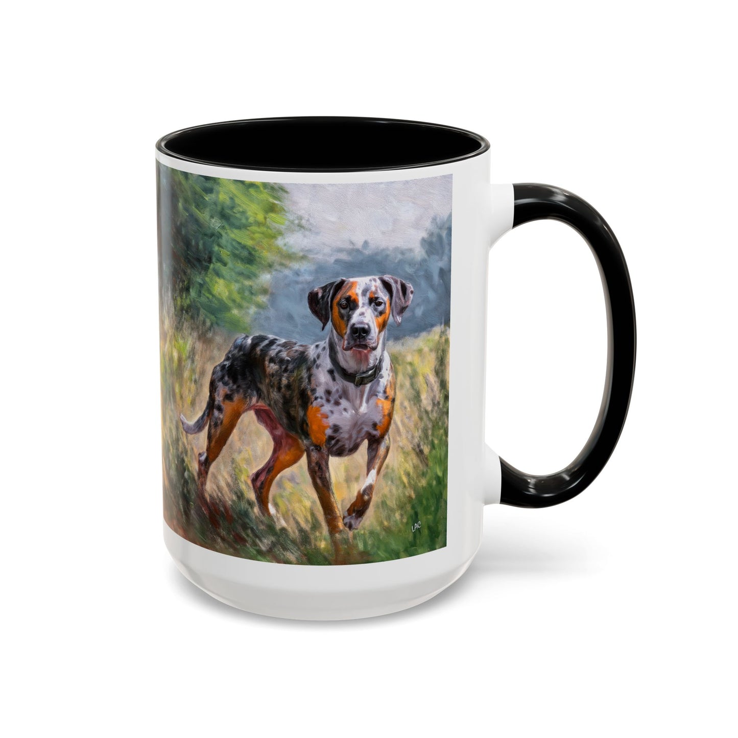 Catahoula Ceramic Accent Coffee Mug