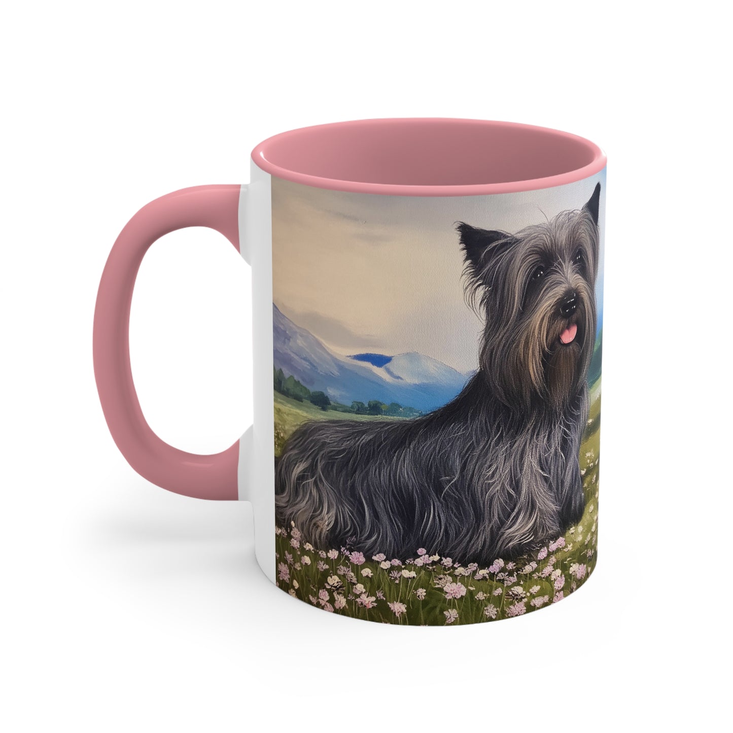 Skye Terrier 11oz Ceramic Accent Mug