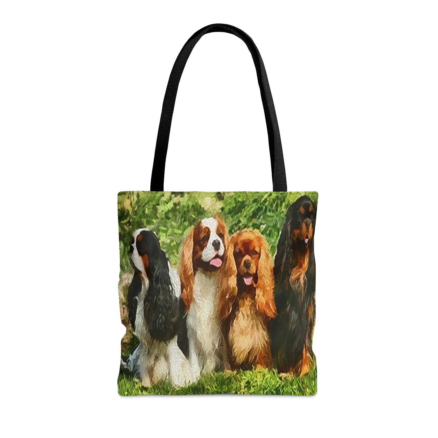 King Charles Spaniels 'Cavalier Club' Tote Bag