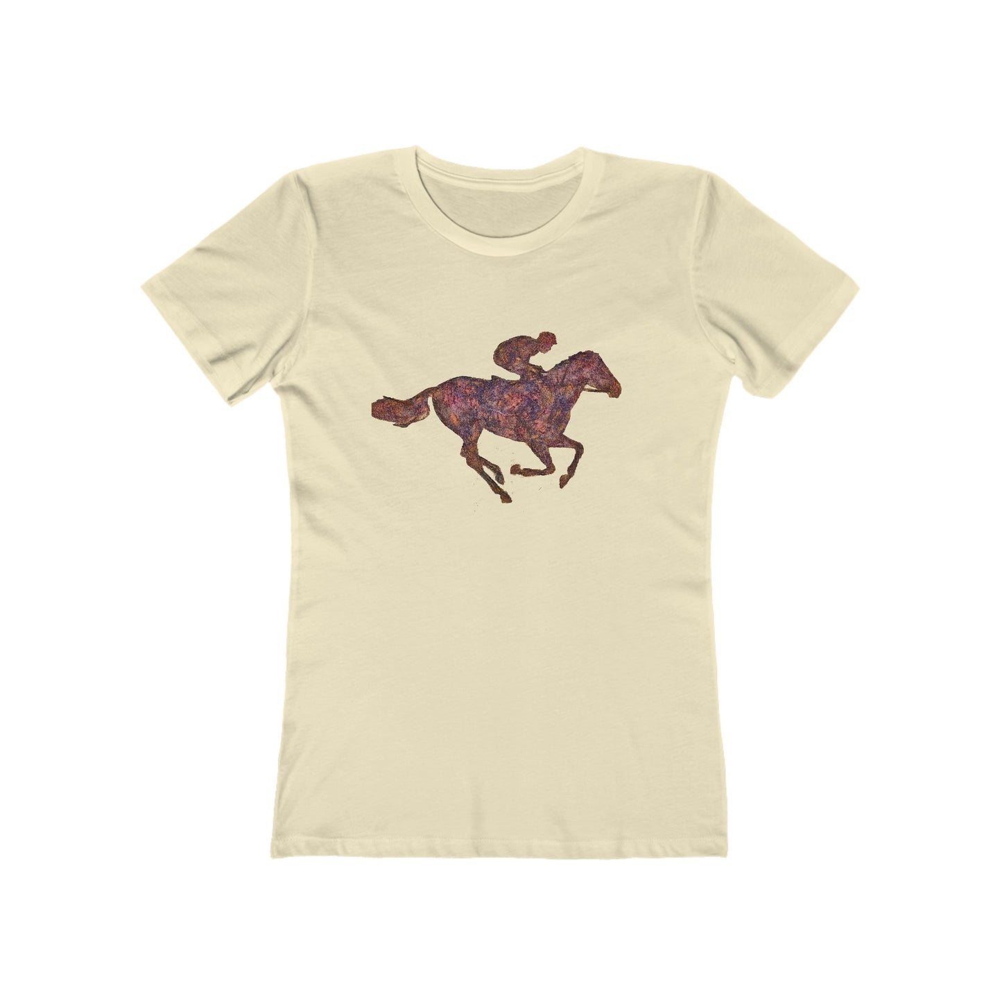 Race Horse - - Women's Slim Fit Ringspun Cotton T-Shirt