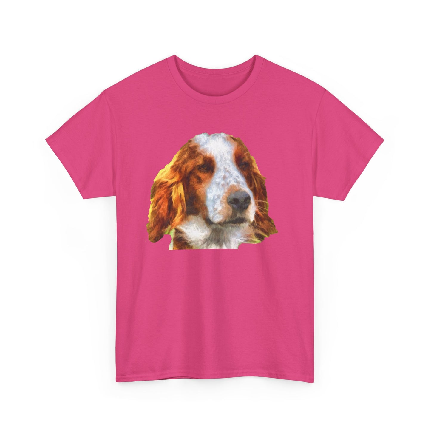 Irish Red & White Setter Unisex Heavy Cotton Tee
