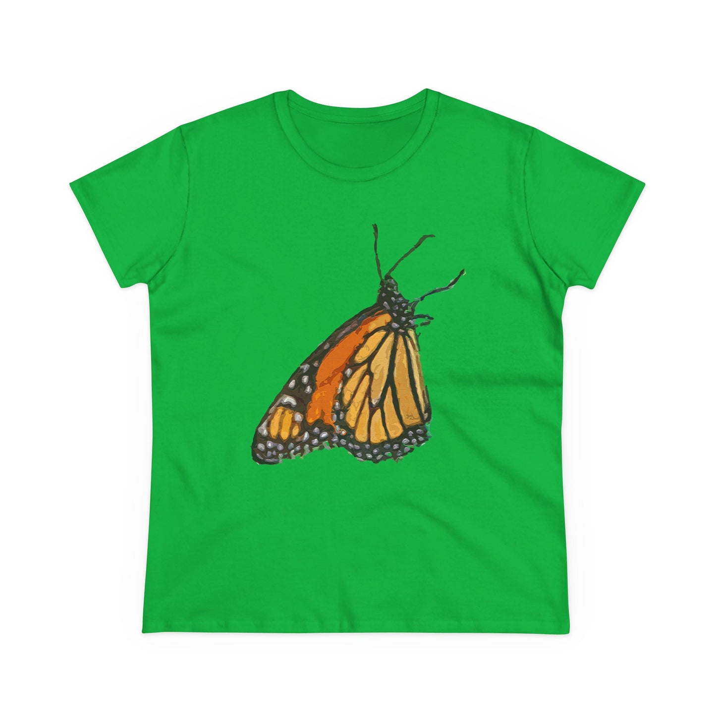 Monarch Butterfly Women's Midweight Cotton Tee