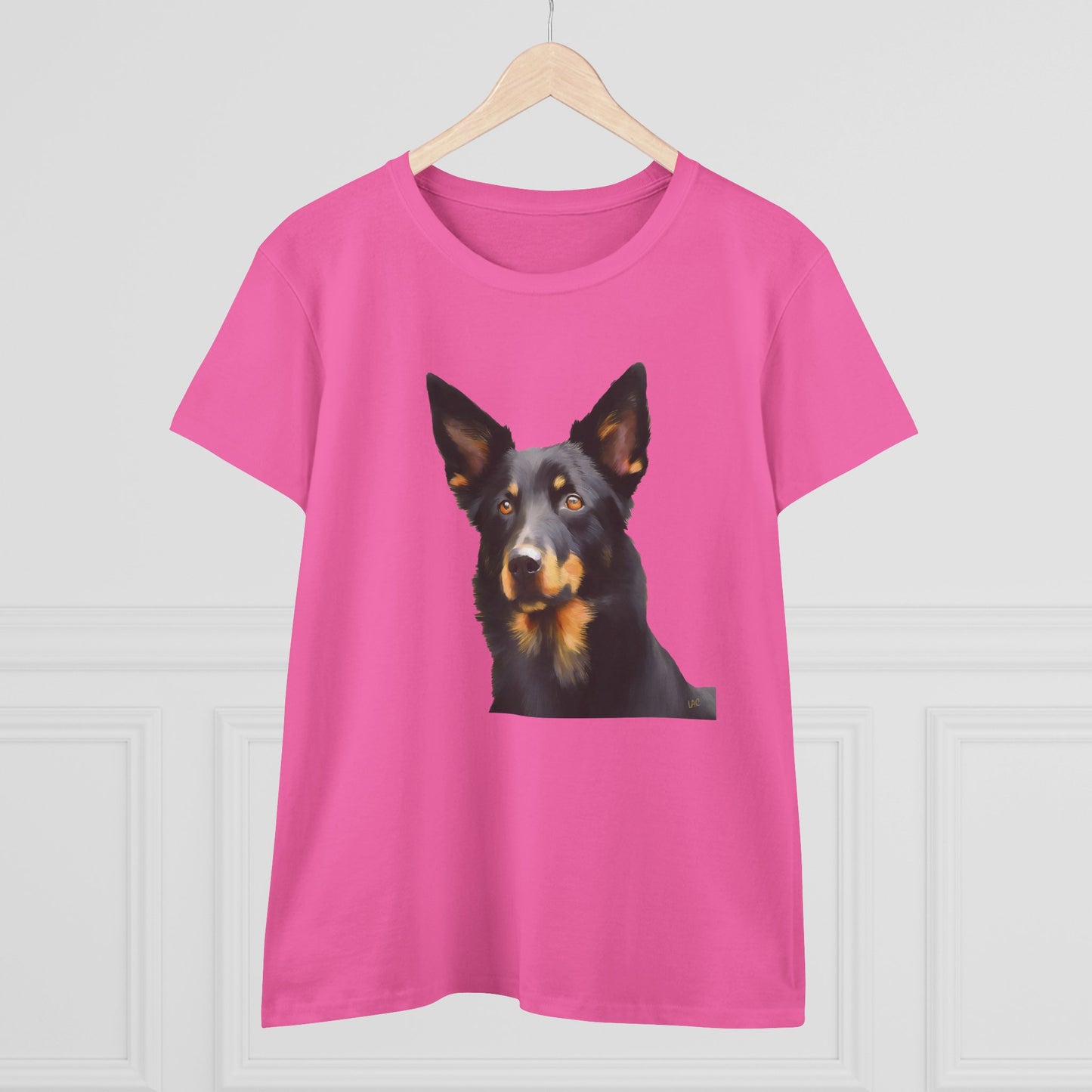 Australian Kelpie #2 Women's Midweight Cotton Tee